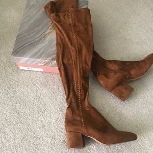 Franco Sarto knee hi boot size 10